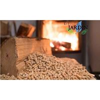 Suinga – Granulés de bois 100% naturel pour chauffage – 600 Kg en 40 sacs de 15 kg – Certifié EN PLUS A1 – Cylindres de 6 mm pour combustion optimale